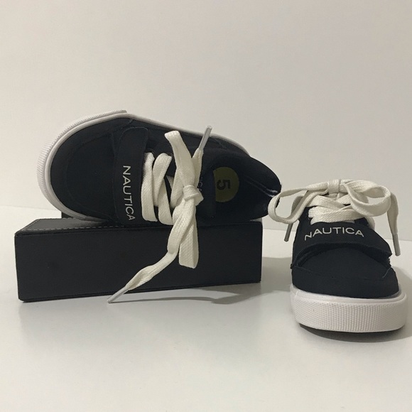 NEW BLACK TODDLER BOY SNEAKER - Picture 5 of 9